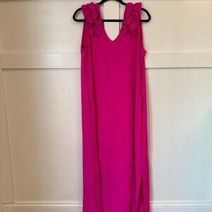 Jodifl hot pink maxi dress